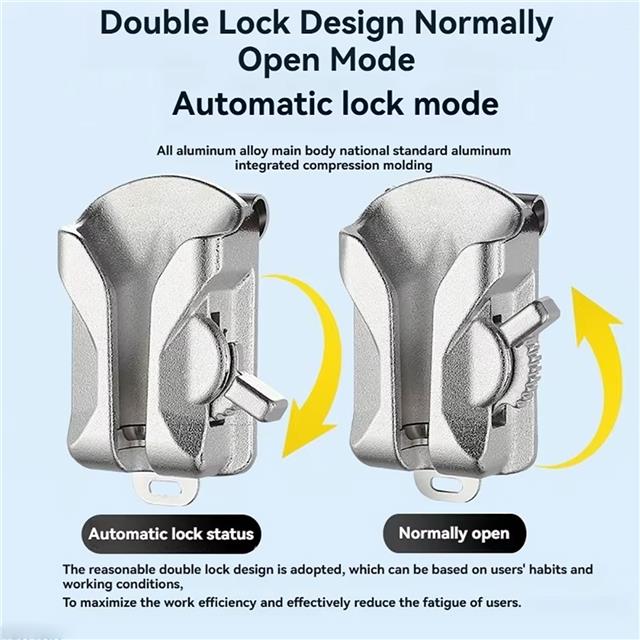Belt Hook for Makita DTD152 Cordless Power Tools Holder Quick Release Aluminium - Image 5