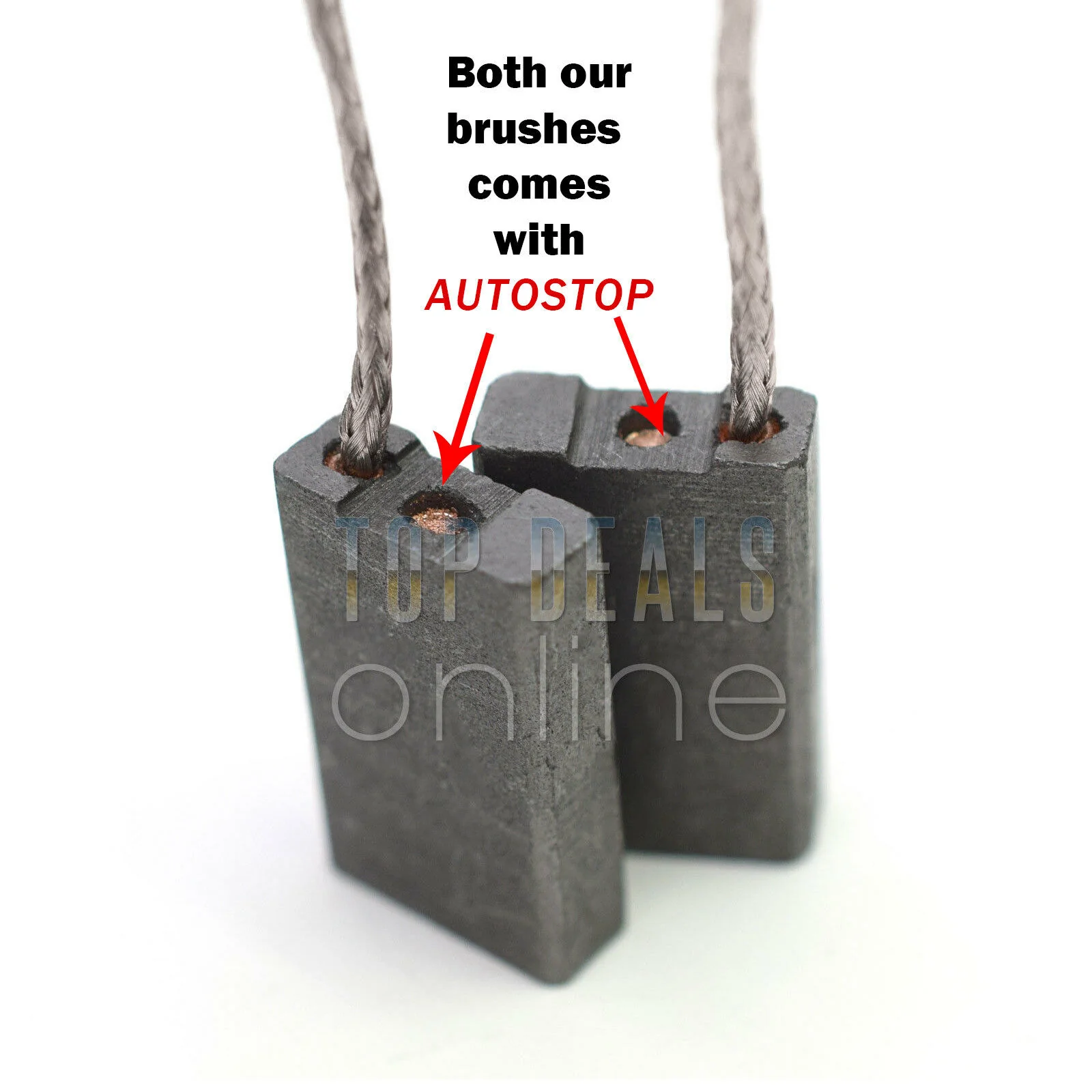 Carbon Brushes for Bosch GWS 22-180 H GWS 22-180 JH GWS 22-180 LVI 1607014171 - Image 4