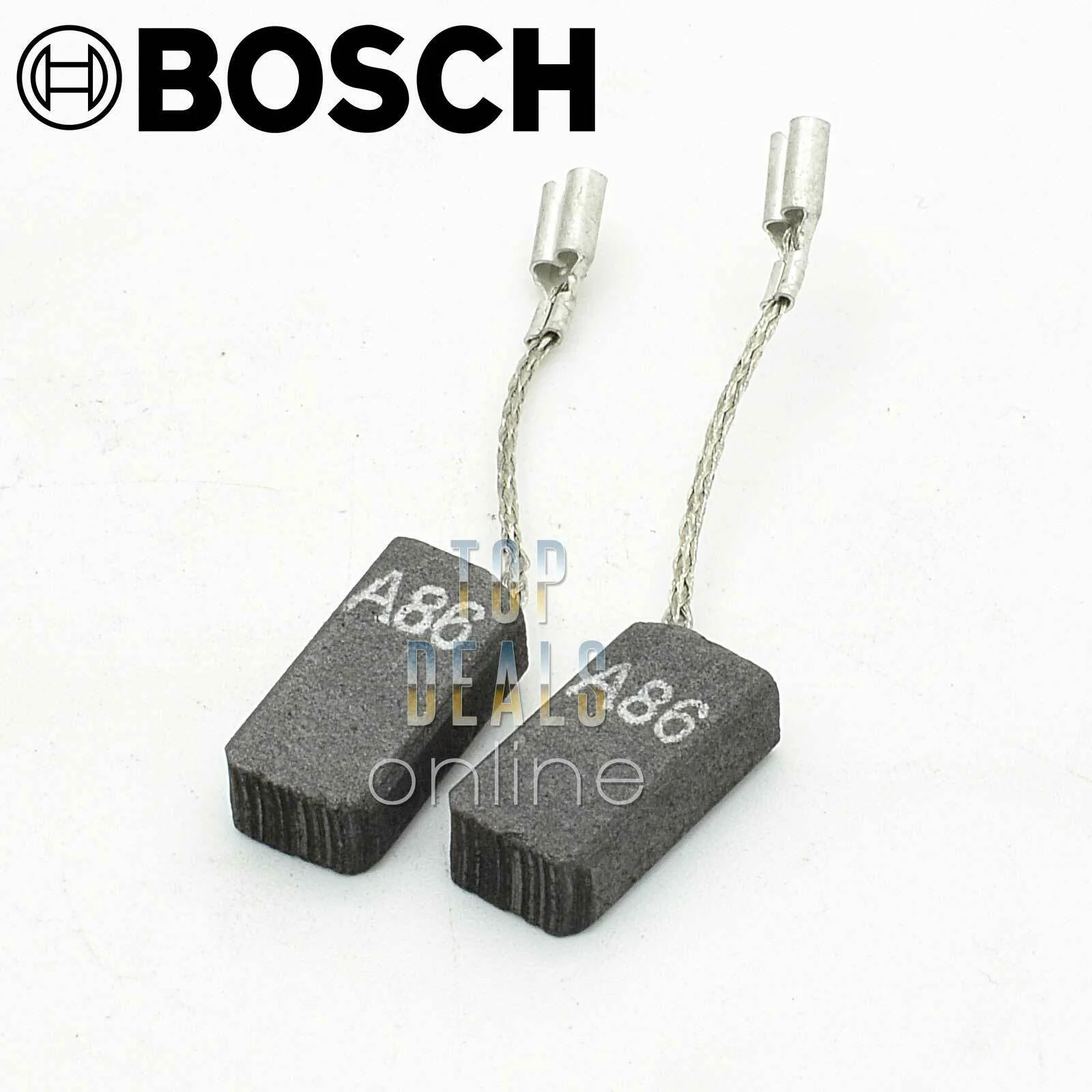 Carbon Brushes for Bosch PWS 700-115 Angle Grinders 1607014145 READ 10 Digit Part No. - Image 3