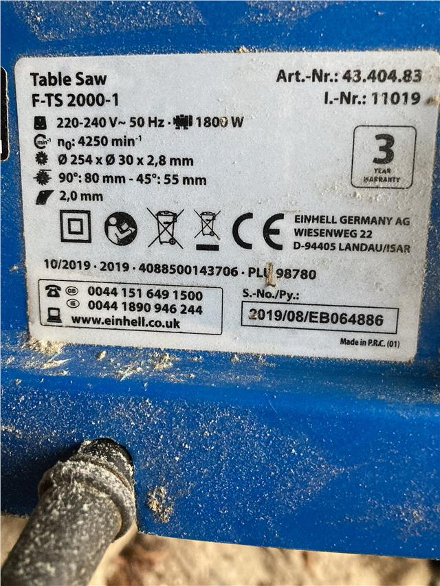 Carbon Brushes for Einhell Ferrex F-TS 2000-1 Table Saw with Grooves ⭐EU Made⭐ - Image 3