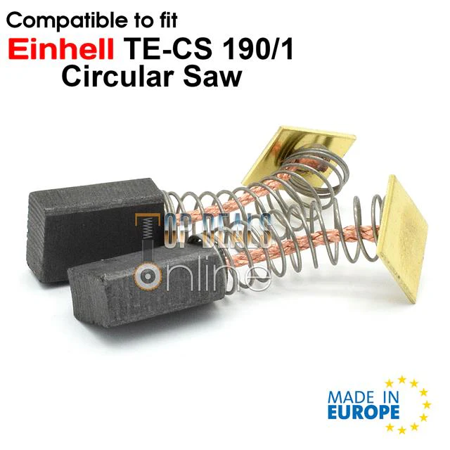 Carbon Brushes for Einhell TE-CS 190/1 Circular Saw 240v 433100501002 - Image 2