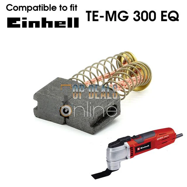 Carbon Brushes for Einhell TE-MG 300 EQ Multi-Tool 240v - Image 2