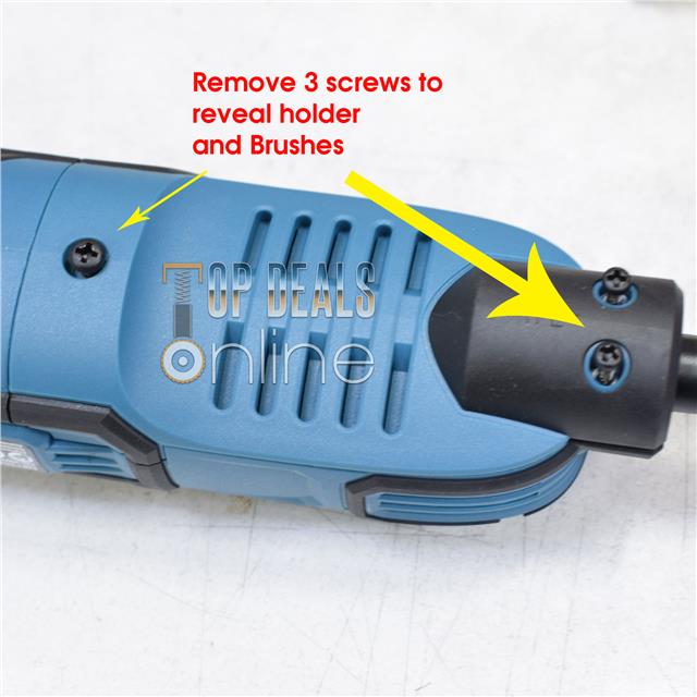 Carbon Brushes for Erbauer EMT300-QC Multi-tool 220-240V - Made in the EU - Image 4