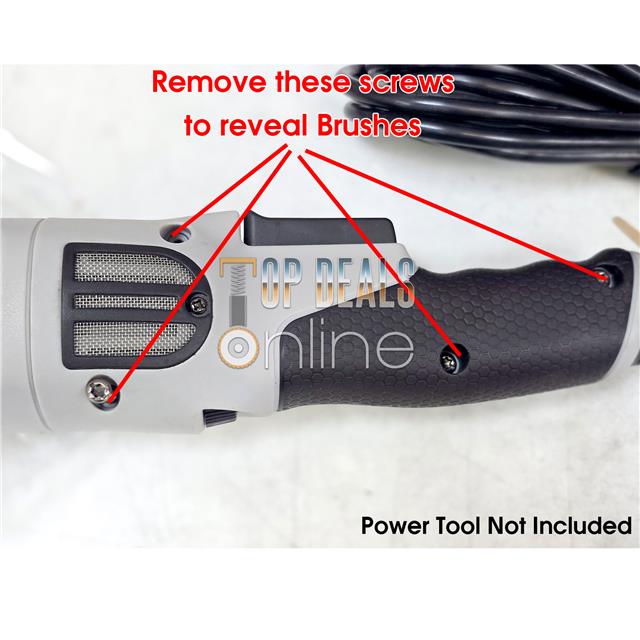 Carbon Brushes for Poorboys's DA-15PRO Dual Action Polisher 240v ⭐Made in EU⭐ - Image 2