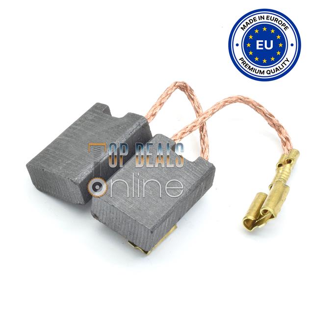 Carbon Brushes for SIP 01504 12" Sliding Compound Mitre Saw Part 00385 ⭐EU Made⭐ - Image 2