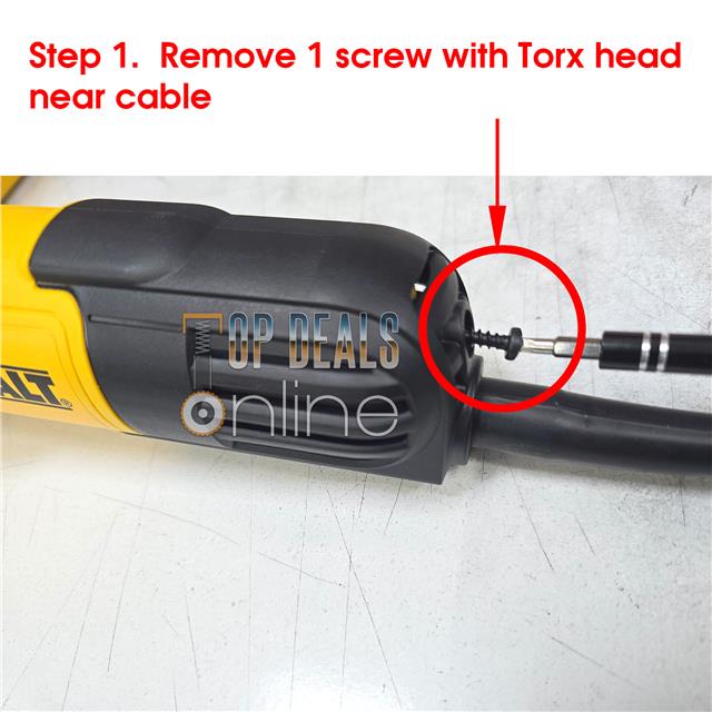 Dewalt DWE4036 Carbon Brushes for DWE750T DWE751S DWE750S Angle Grinders - Image 3