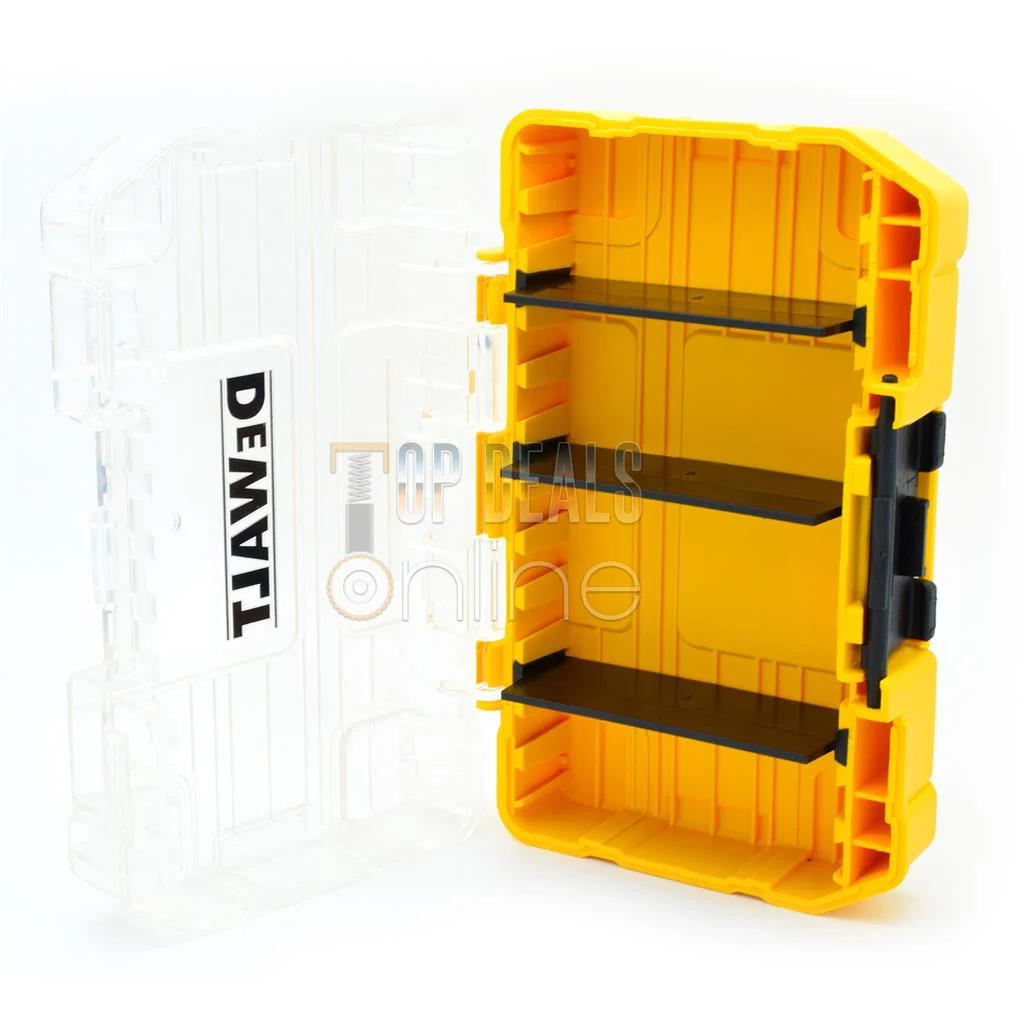 Dewalt TSTAK Mini Medium Cases ToughCase+ Stackable Accessory 25mm Bit holders - Image 5