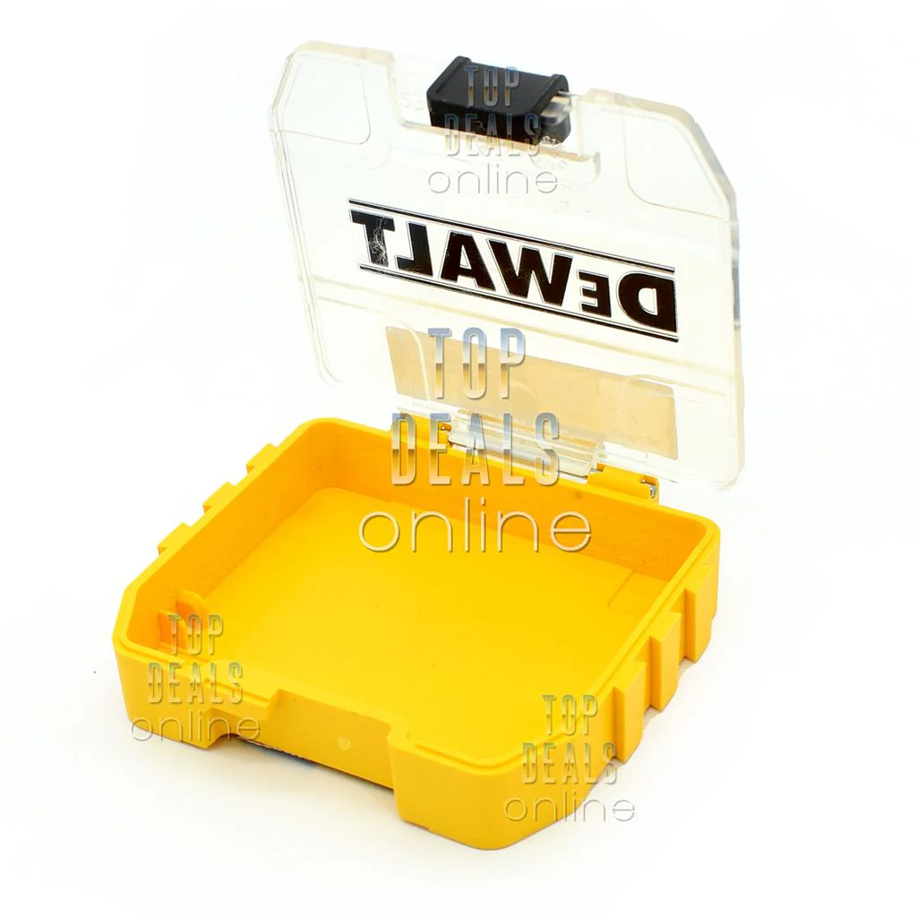Dewalt TSTAK Mini Medium Cases ToughCase+ Stackable Accessory 25mm Bit holders - Image 6