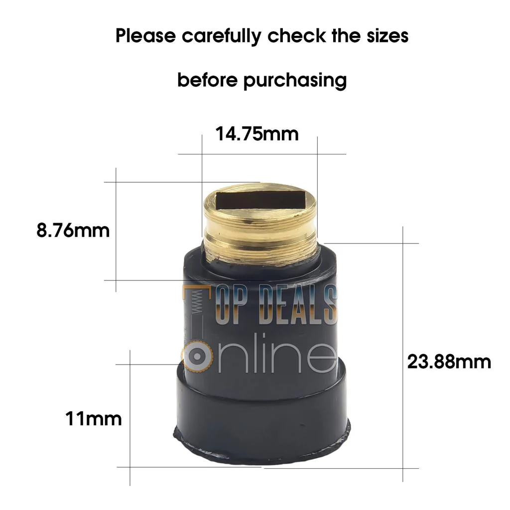 Generic Single Carbon Brush Holder & Screw Cap (1) for 7 x 11mm Carbon Brushes - Image 5