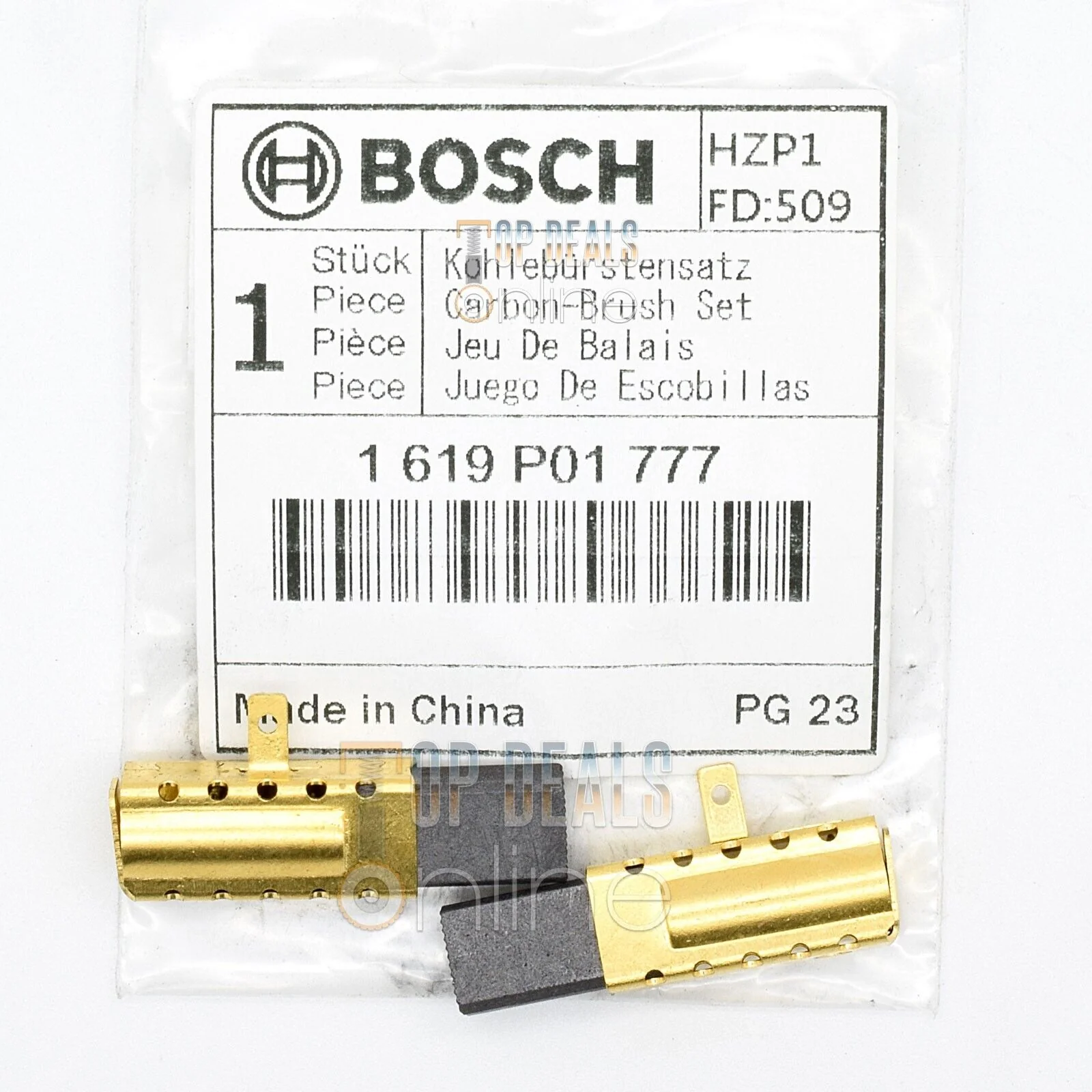 Genuine Bosch Carbon Brushes GBH 2000 GBH 2-20 D GBH 2-18 RE PBH 2500 RE Rotary - Image 2