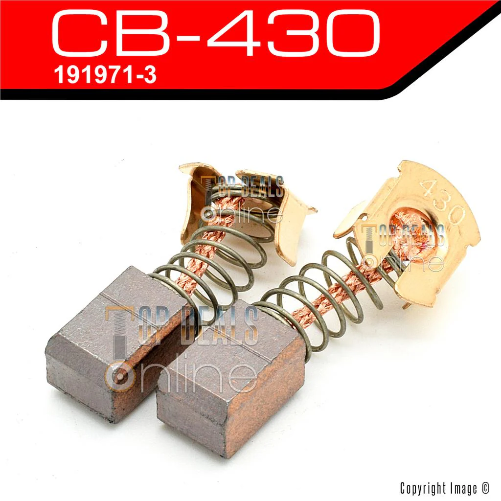 Genuine Makita DGA452 BGA452 Armature, Caps, Carbon Brushes for Angle Grinders - Image 4