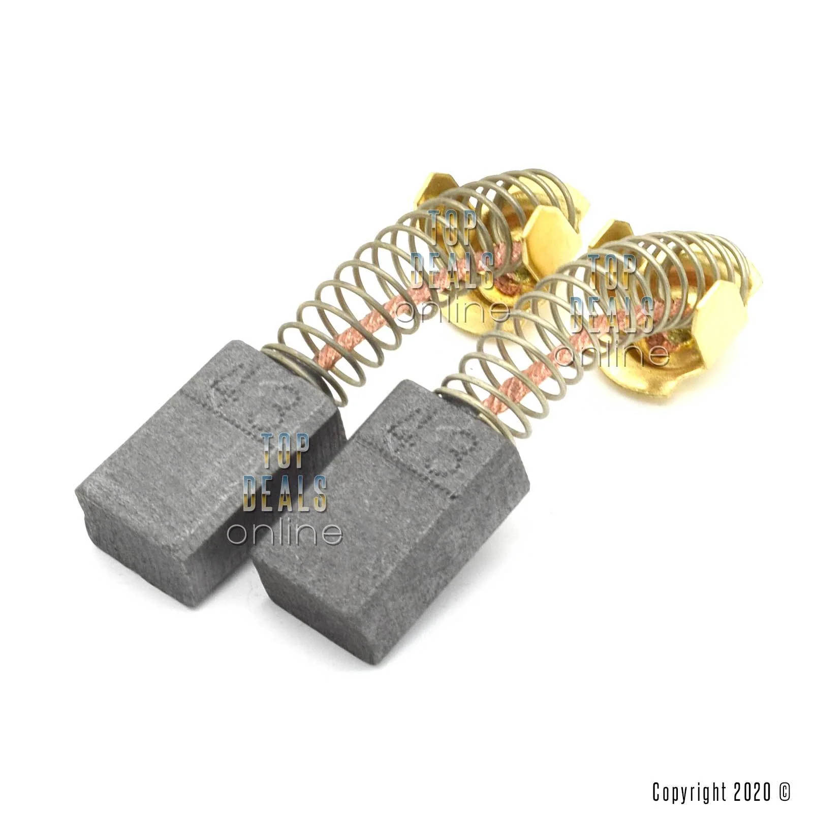 Carbon Brushes for Hitachi C8FS C8FC C8FSC C8FB2 C8FB to fit Sliding Mitre Saws 999-043