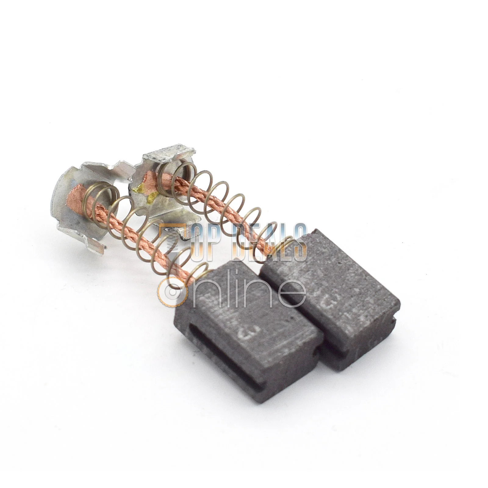 Generic Grooved Carbon Brushes 6 x 9 x 13mm