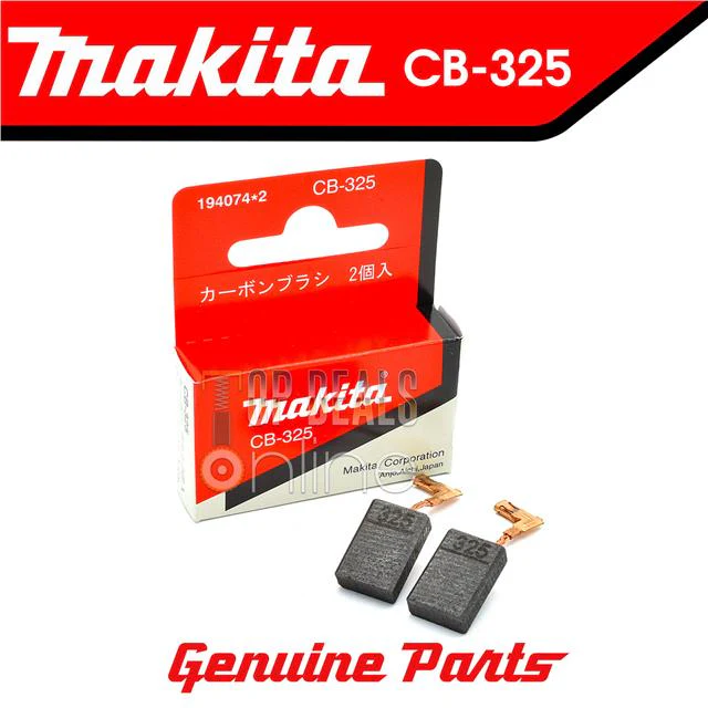 Makita Carbon Brushes for 9553NB 9554NB 9555NB 9556NB 9557NB 9564H HR2630 HR2470 - Image 2