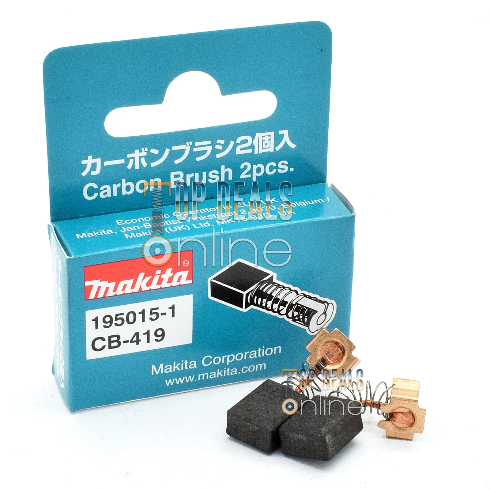 Carbon Brushes for Makita UH4850 UH5540 UH5550 UH6350 UH6540 Hedge Trimmers CB419 - Image 3