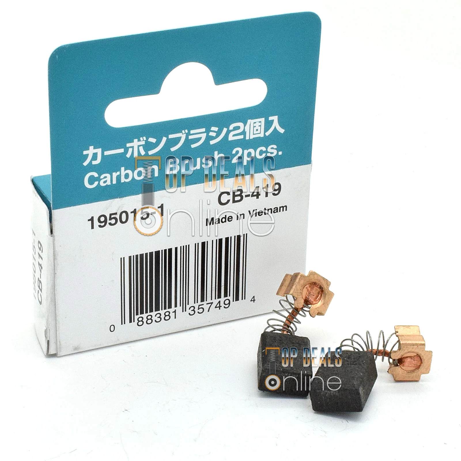 Carbon Brushes for Makita UH4850 UH5540 UH5550 UH6350 UH6540 Hedge Trimmers CB419 - Image 2
