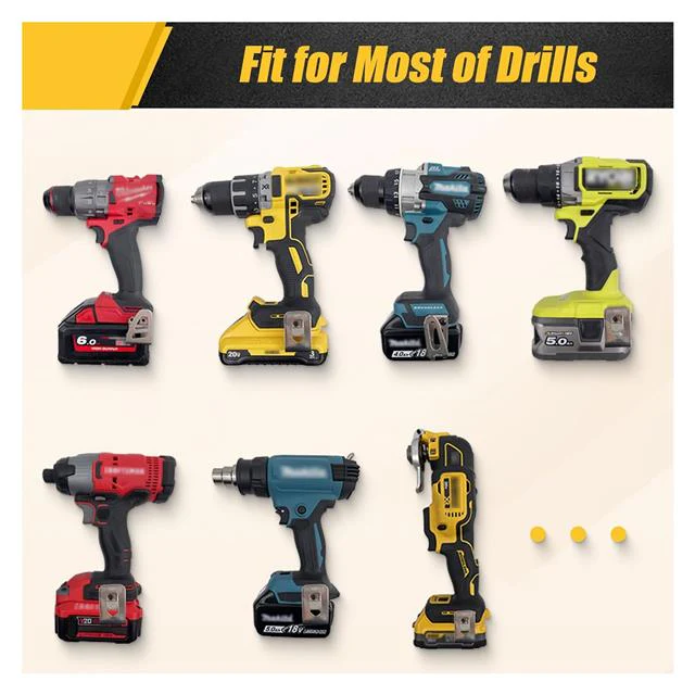 Makita Dewalt Drill Holster Belt Clip on Tool Belt for Cordless Power Tools - Image 5