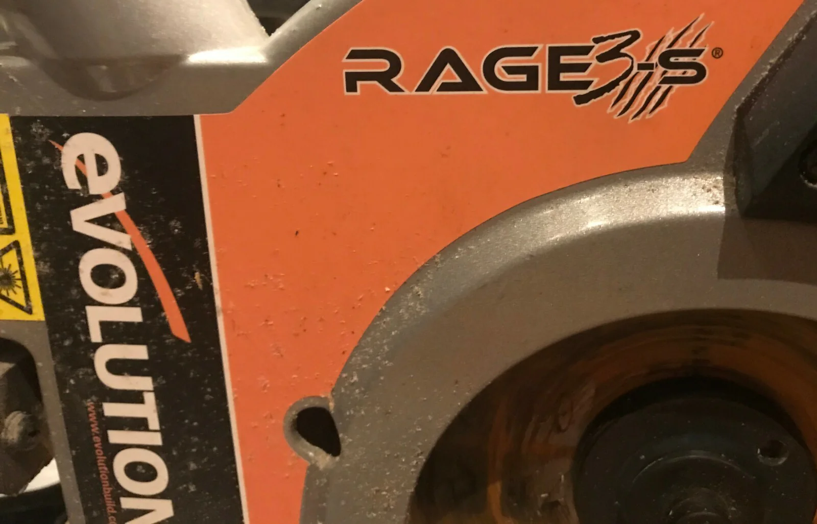 OEM Evolution RAGE 3s Carbon Brushes & Fury 3-S 210mm Sliding Mitre Saw 030-0254 - Image 5
