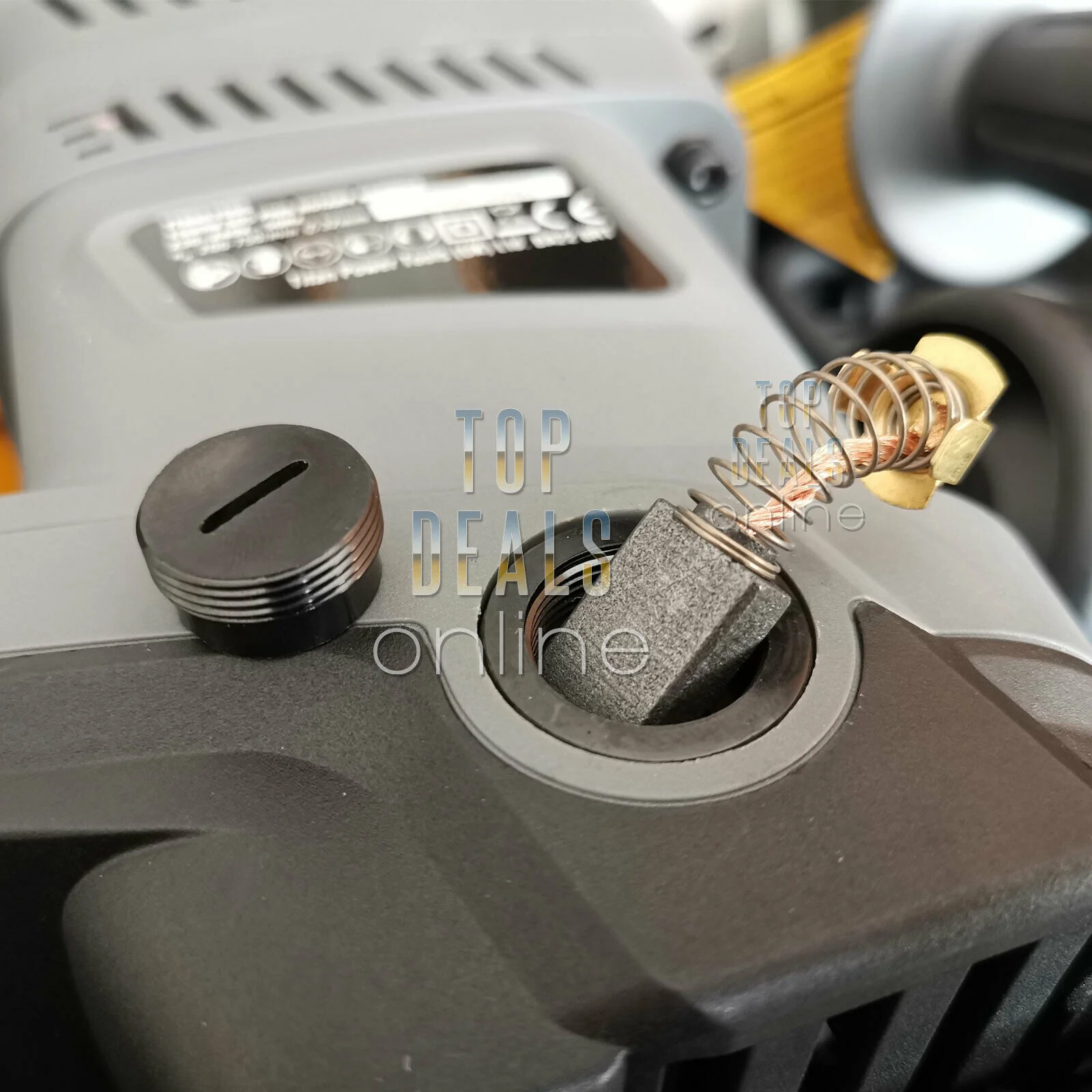 Carbon Brushes for TITAN TTB653SDS to fit SDS+ Hammer Drill - Image 3